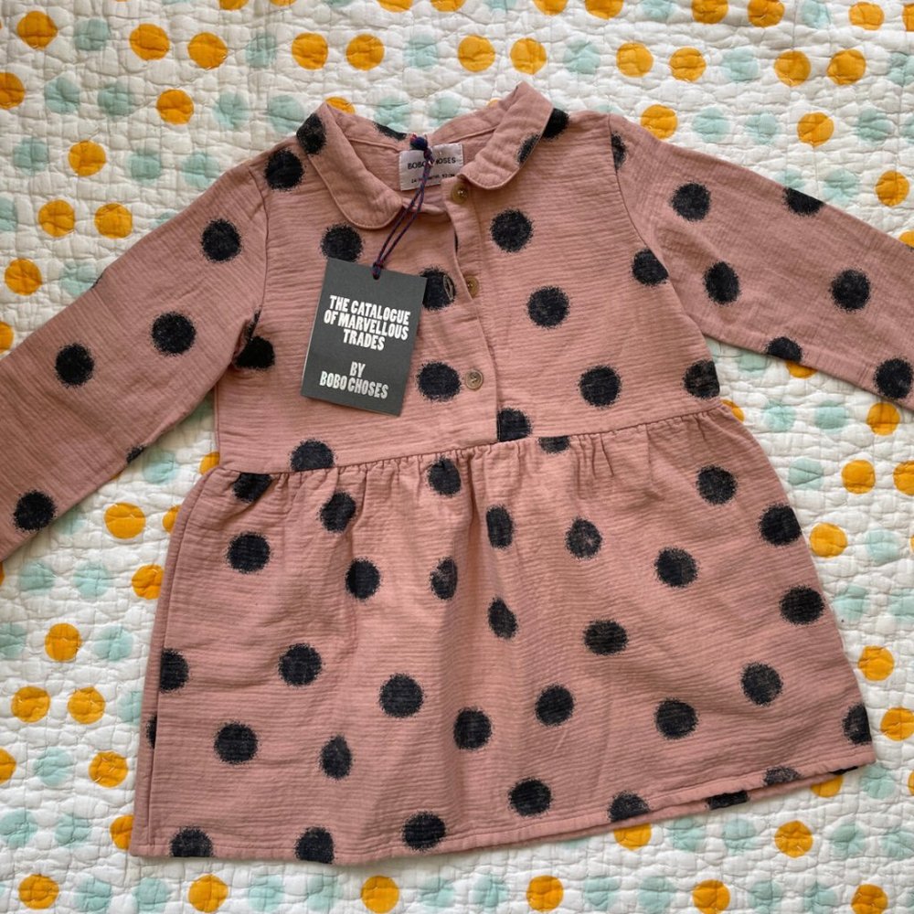 Bobo Choses Princess Spray Dots Dress